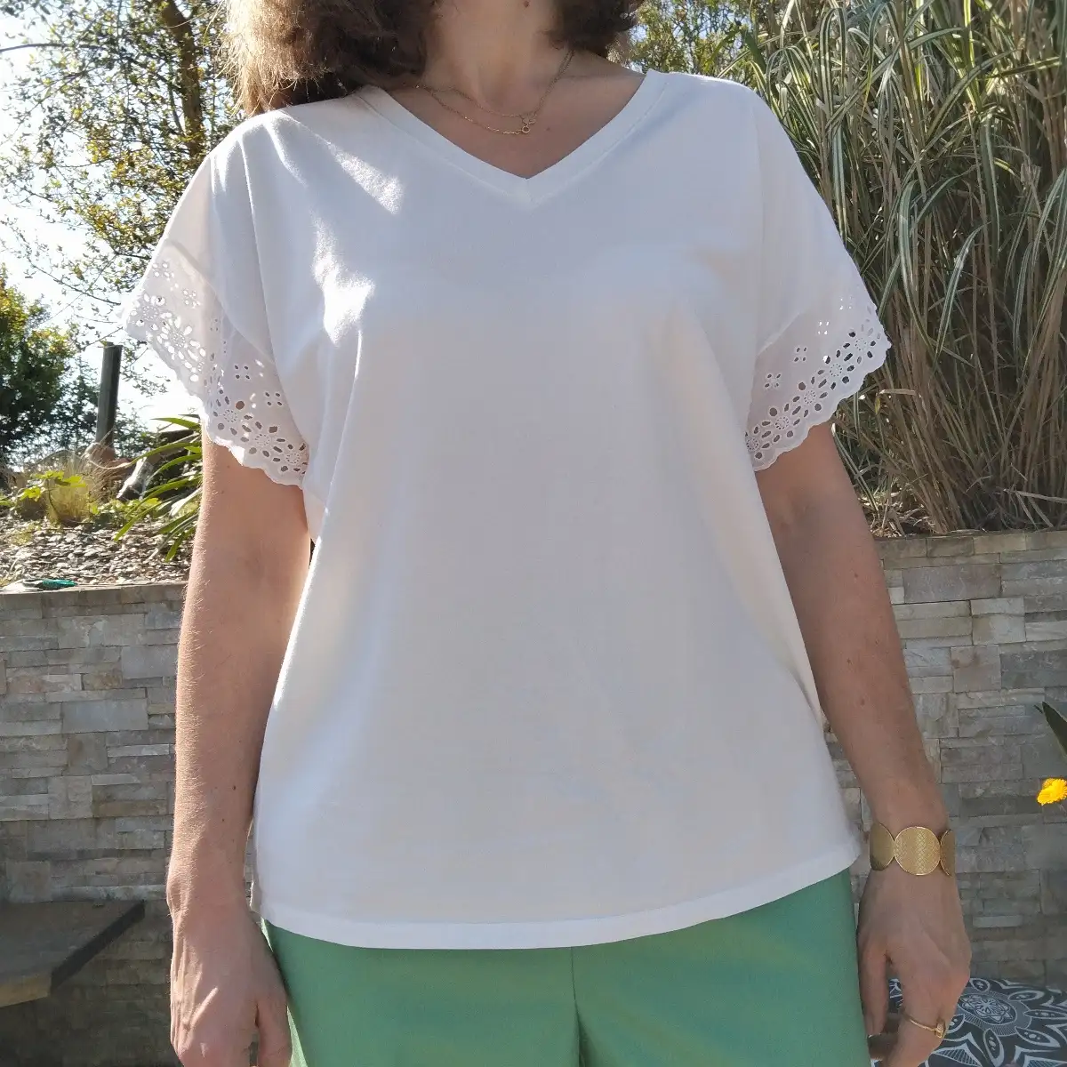 Tee shirt blanc