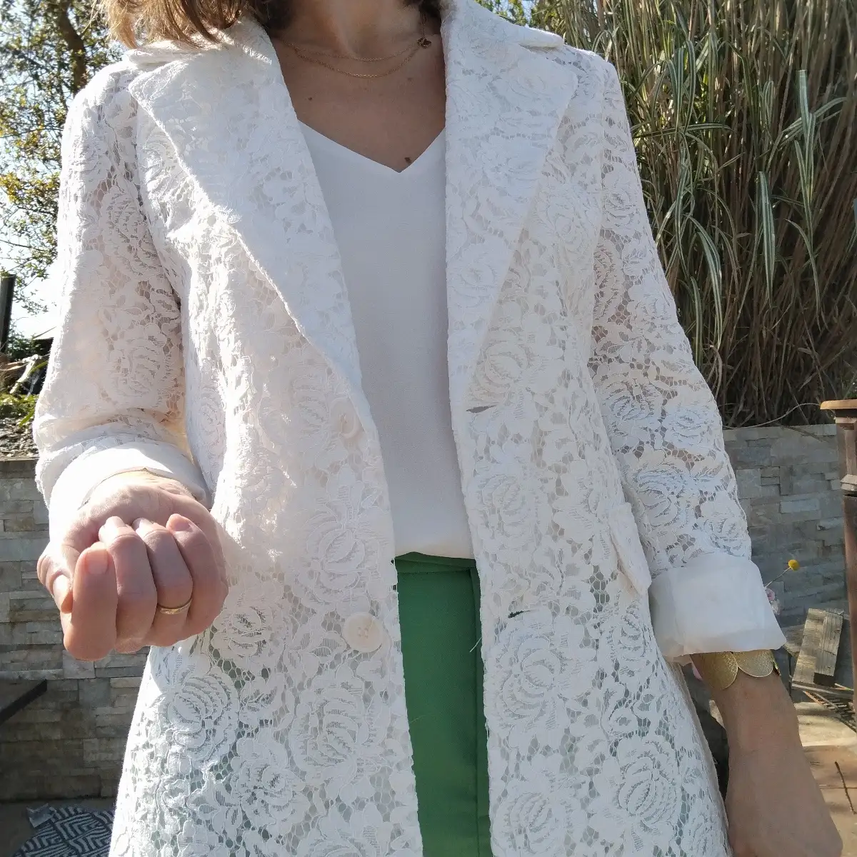Veste dentelle