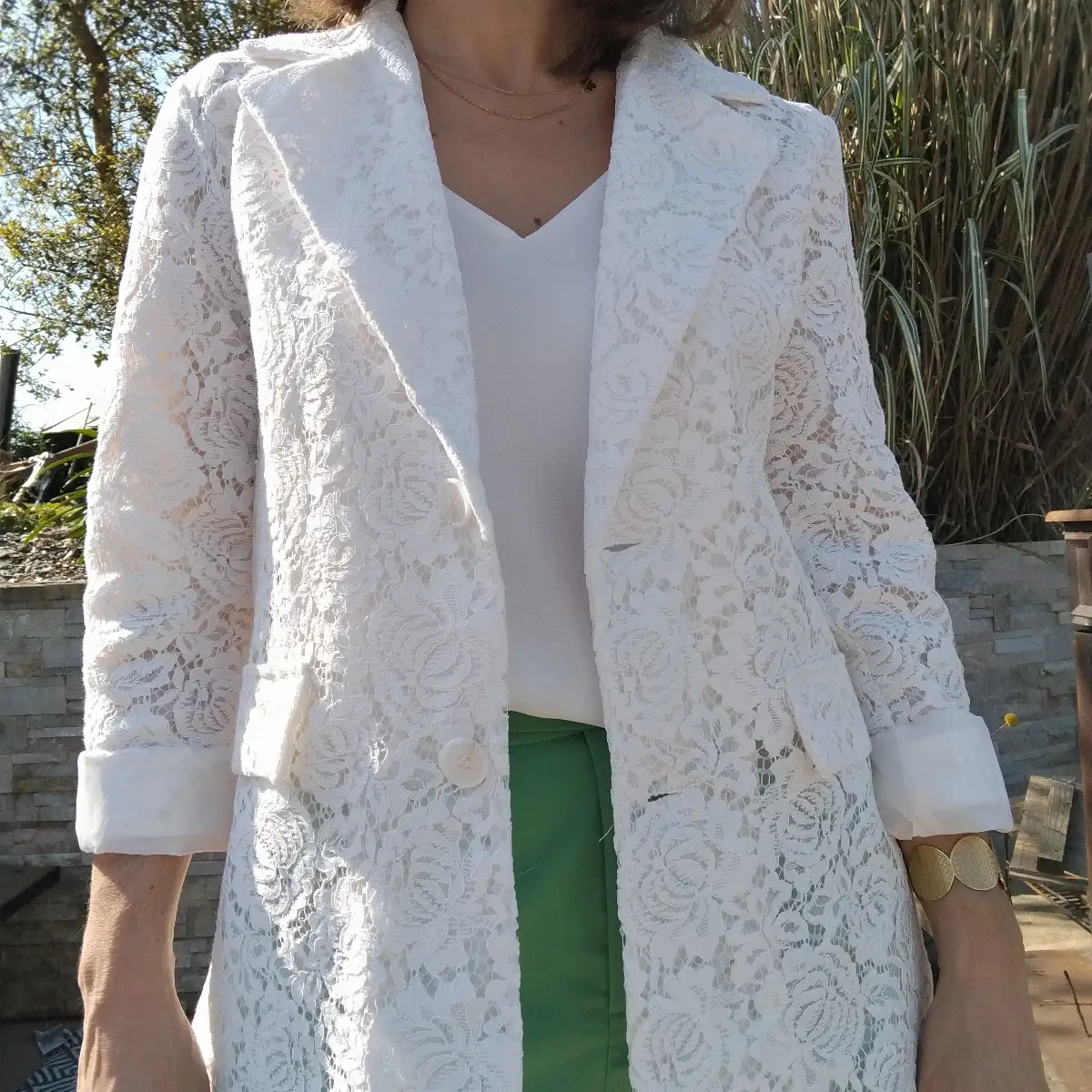 Veste dentelle