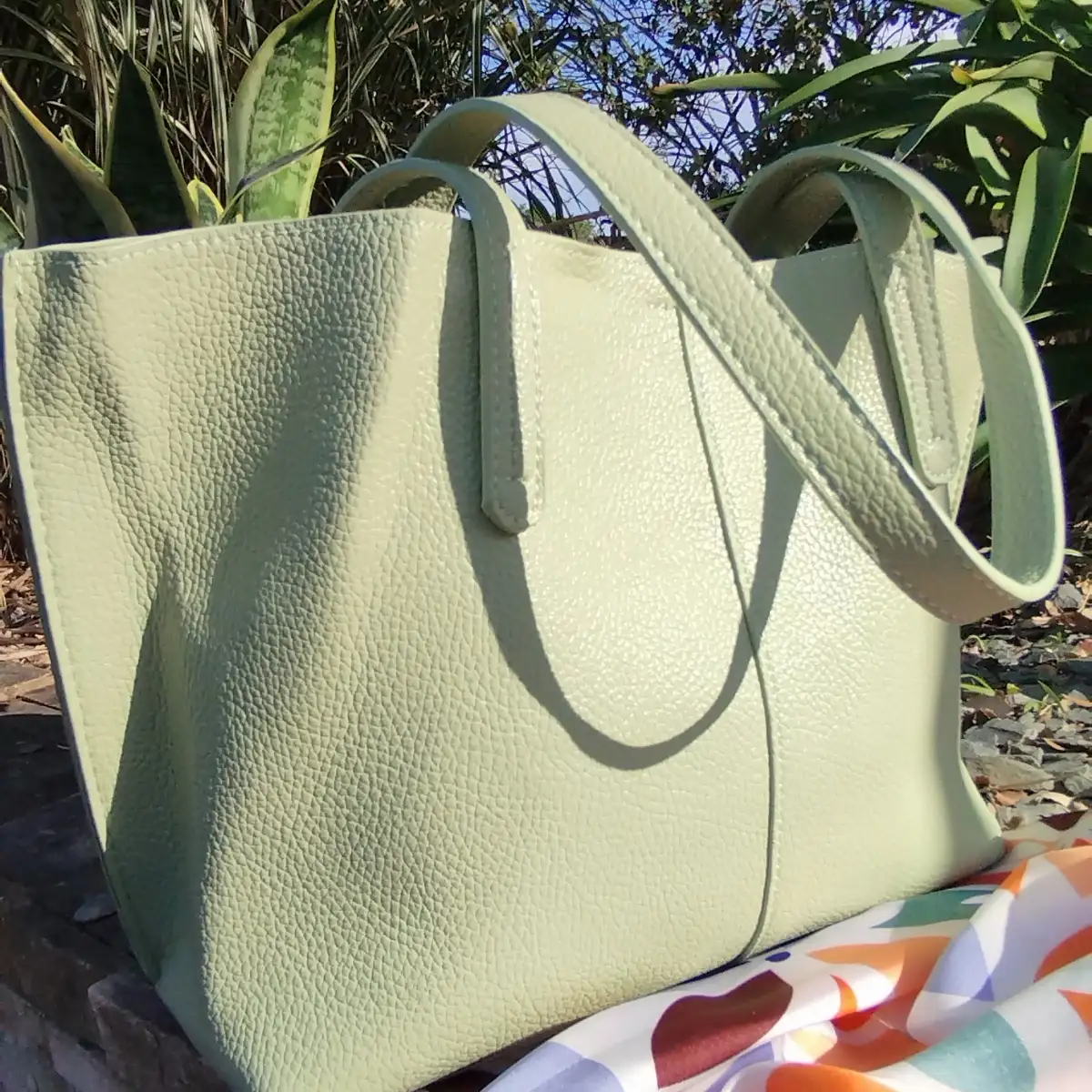 Sac vert amande