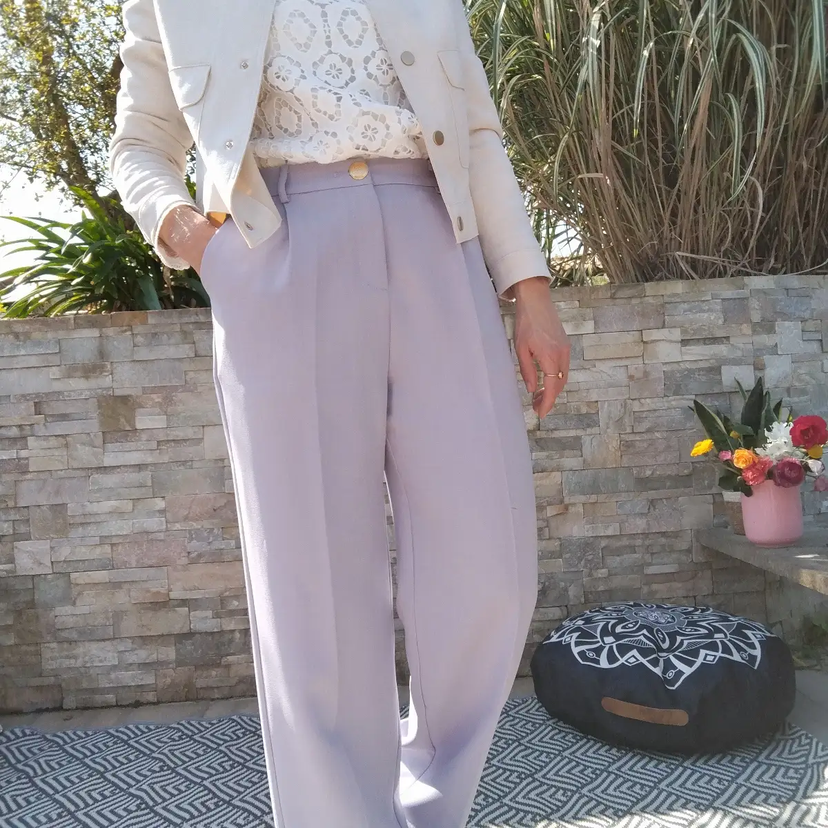 Pantalon lilas