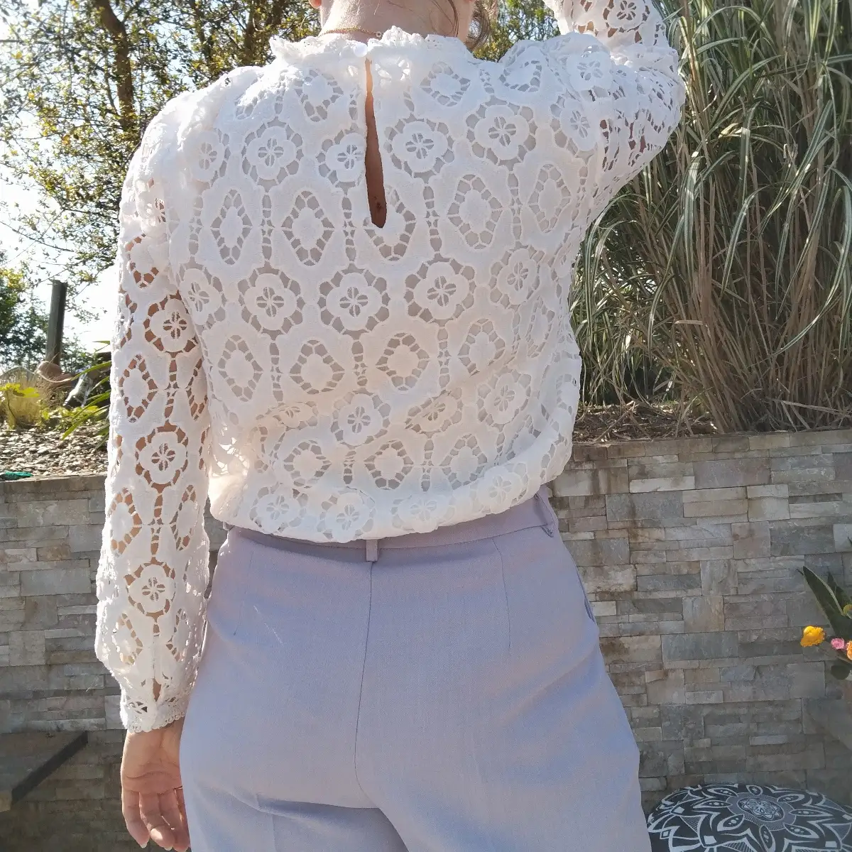 Blouse dentelle