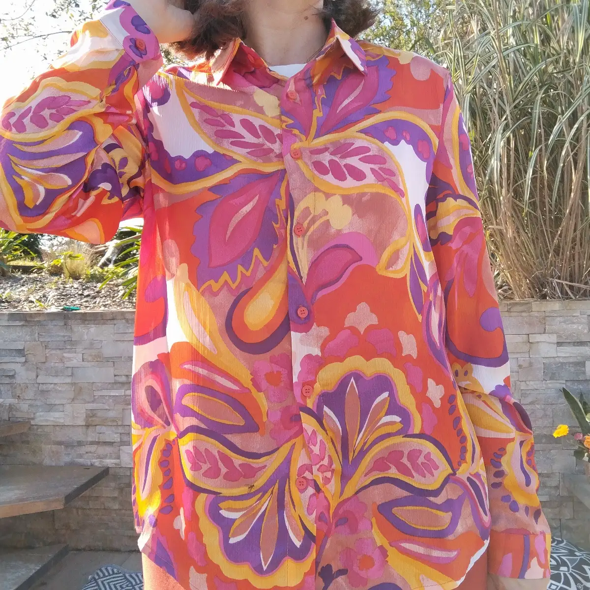 Chemise colorée