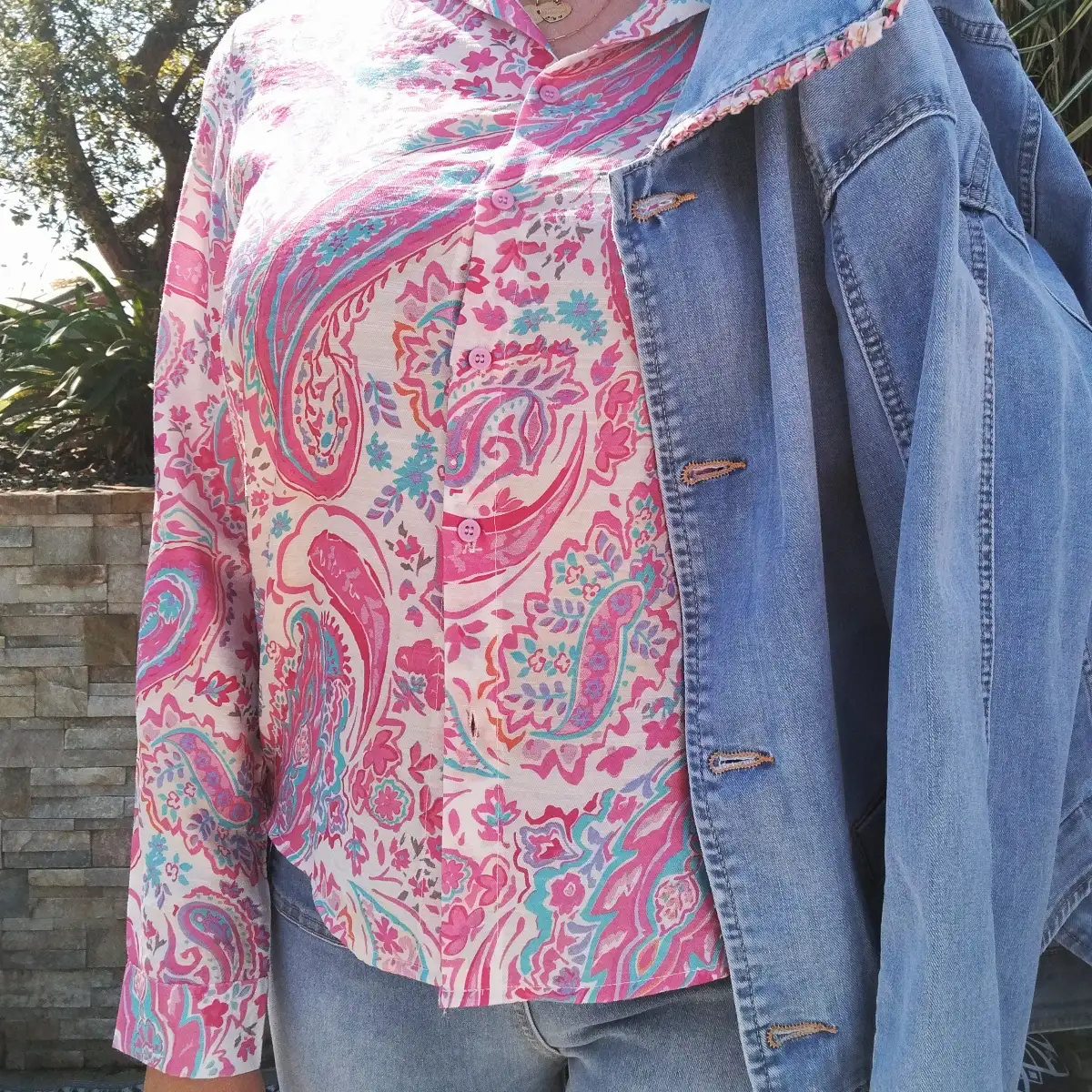 Chemise imprimée