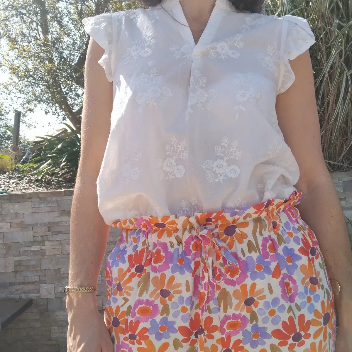 Blouse blanche