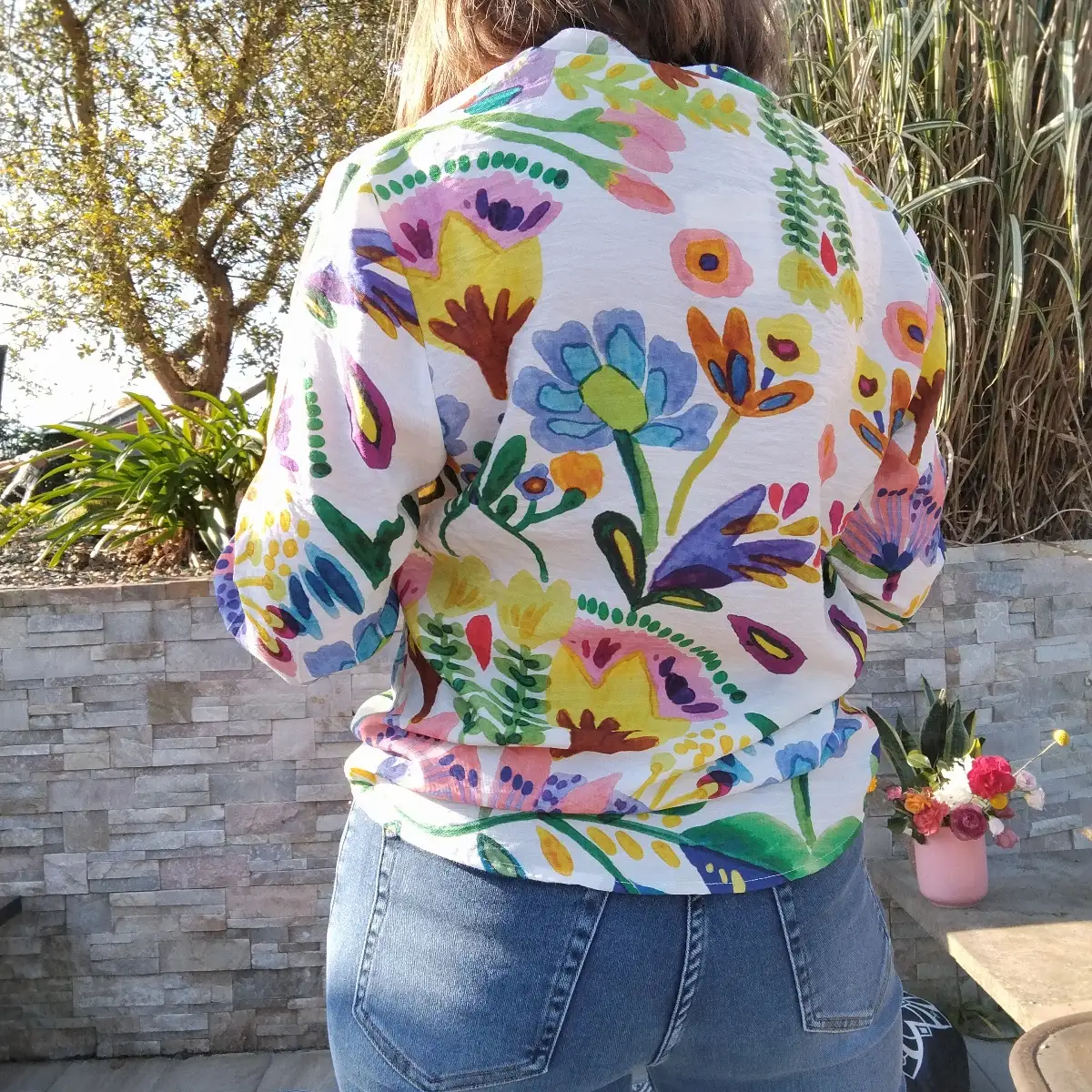 Chemise colorée