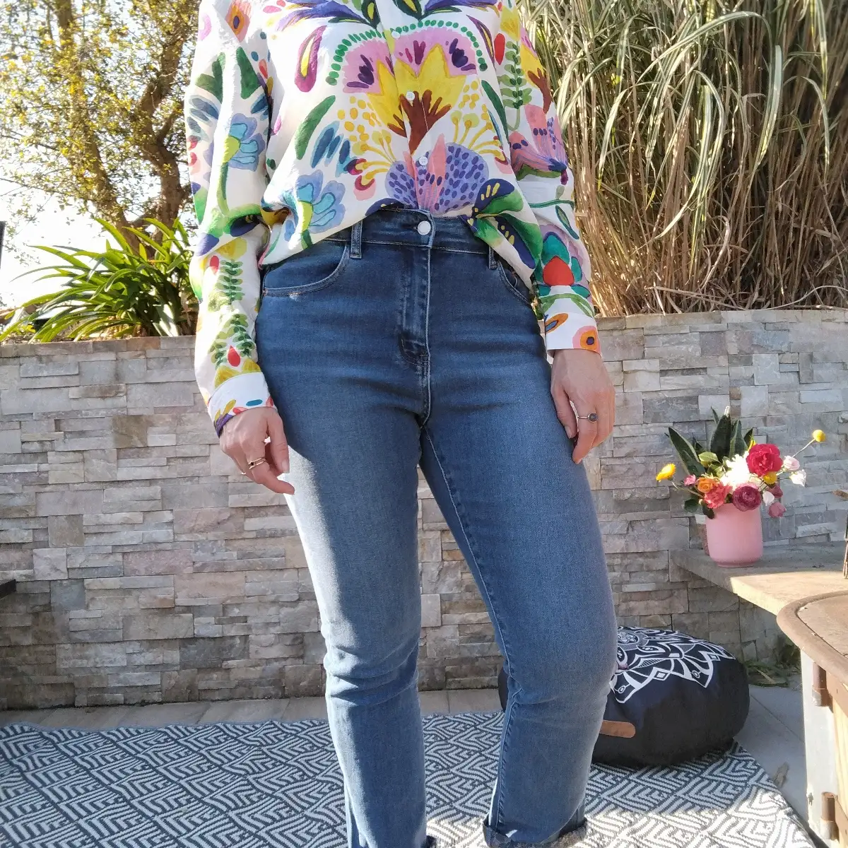 Chemise colorée