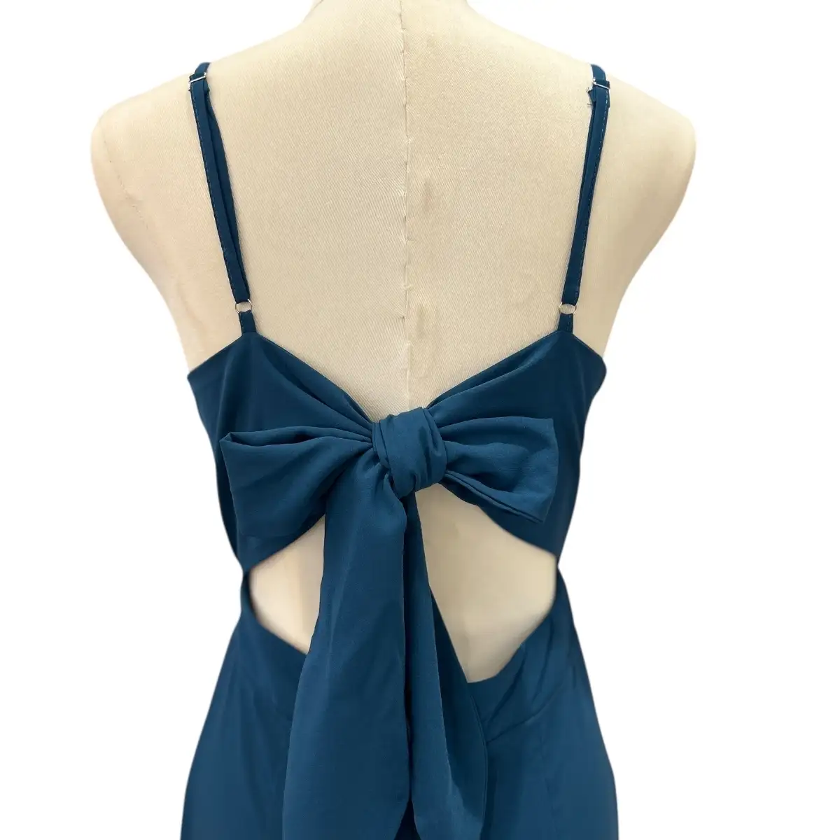 Combi pantalon bleu canard