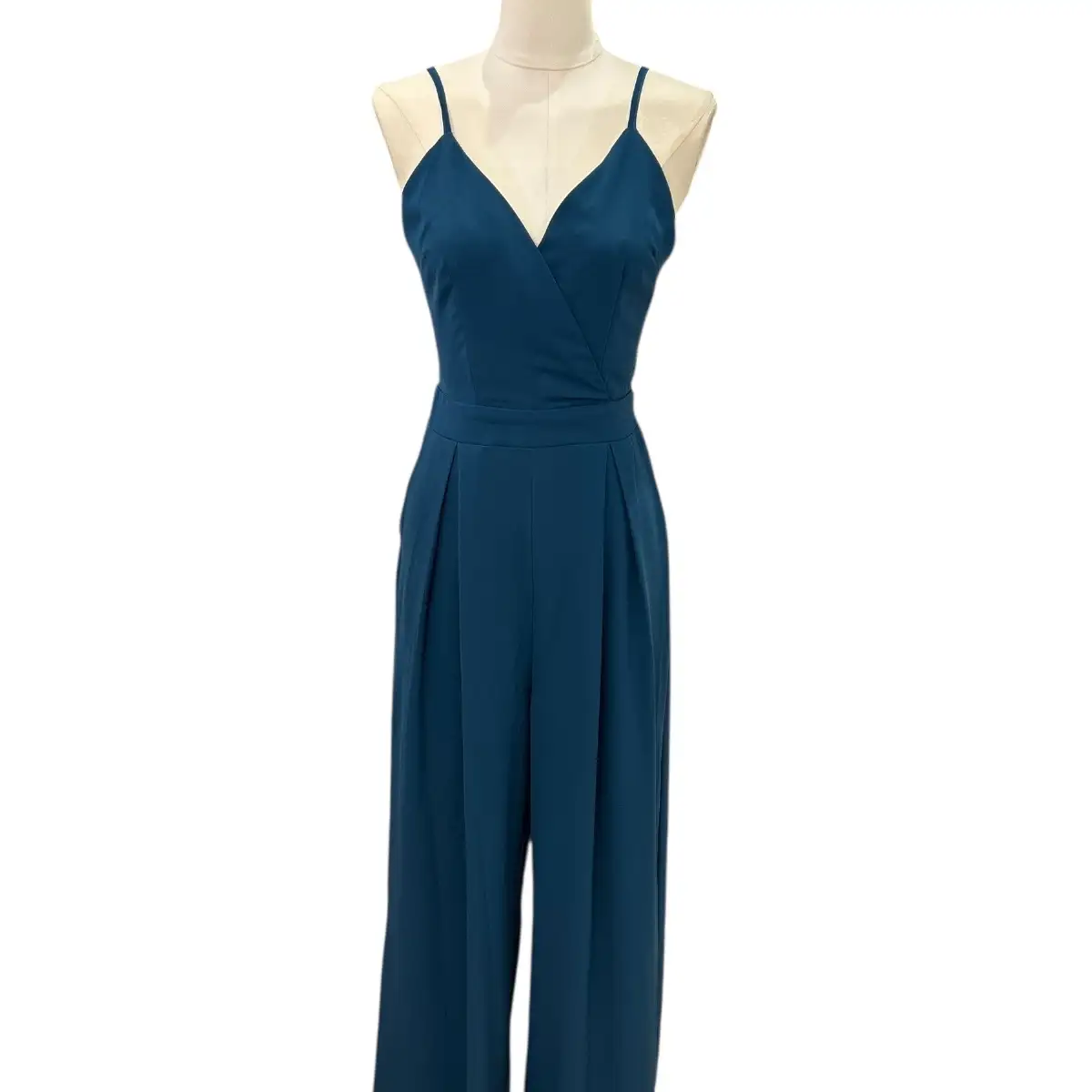 Combi pantalon bleu canard